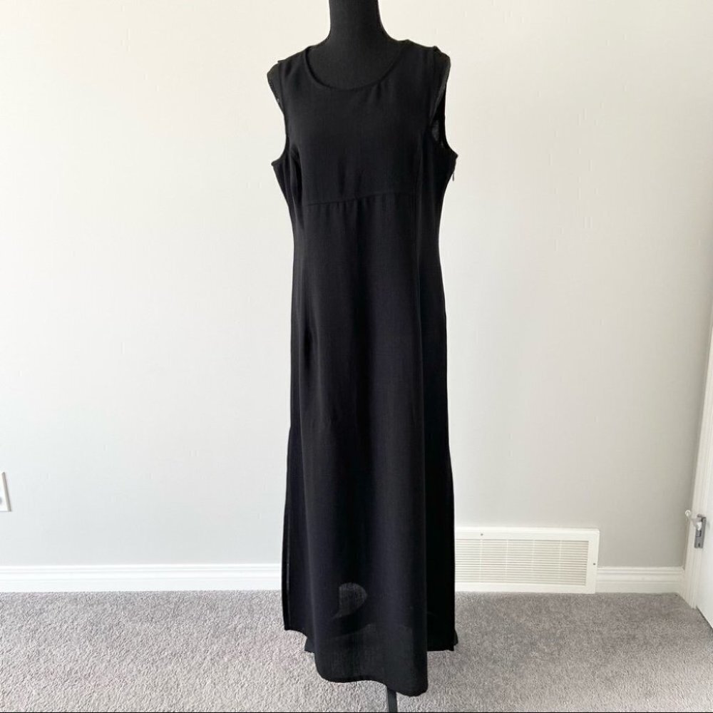 Vintage S.C. & CO. Sleeveless High Slits Maxi Dress